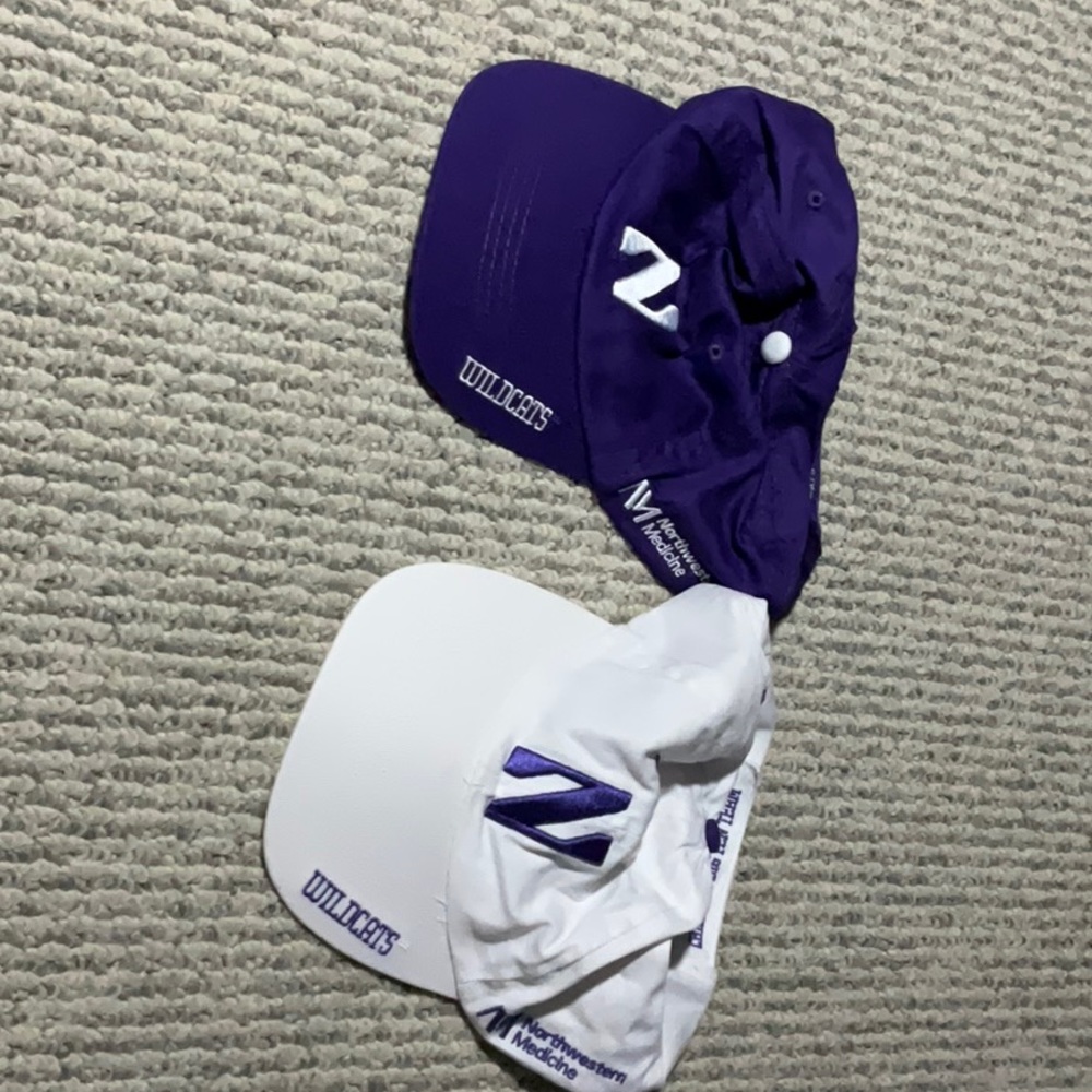 New, 2 Northwestern University Hats